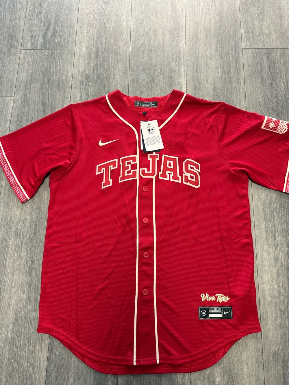 $200 Nike Texas Rangers Tejas #2 Semien Red Jersey City Connect New Men’s